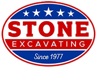 stone excavating logo